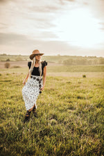 The Cowprint- skirt