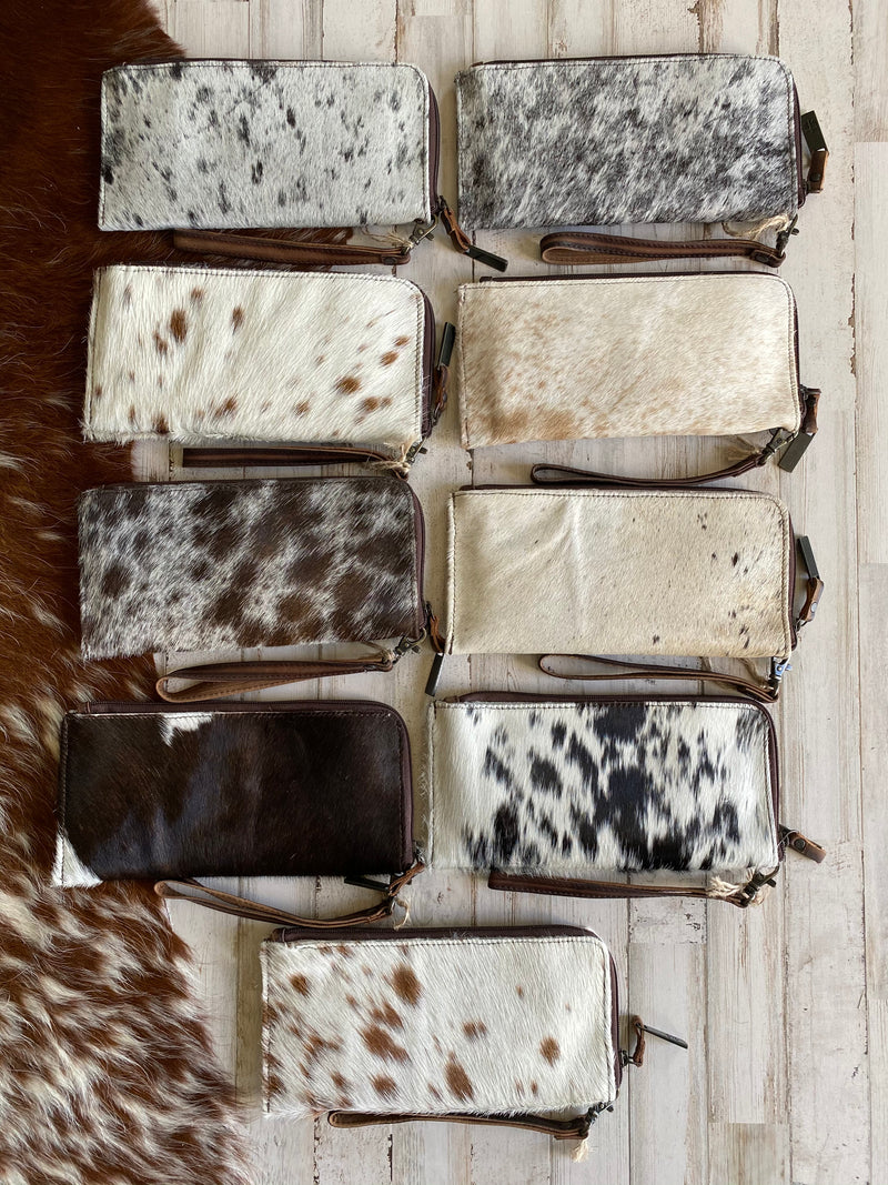 The Classic Cowhide Clutch